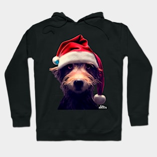 Grumpy Christmas Dog Hoodie